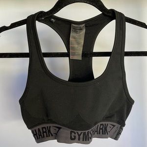 Black Flex Gymshark sports bra